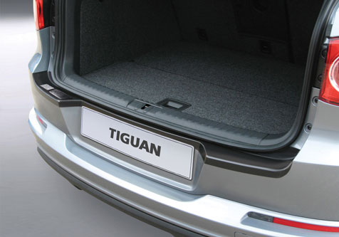 Защитная накладка заднего бампера для  VW TIGUAN 4X4 11.2007>3.2016 (WITH FACTORY FITTED TOW HOOK)