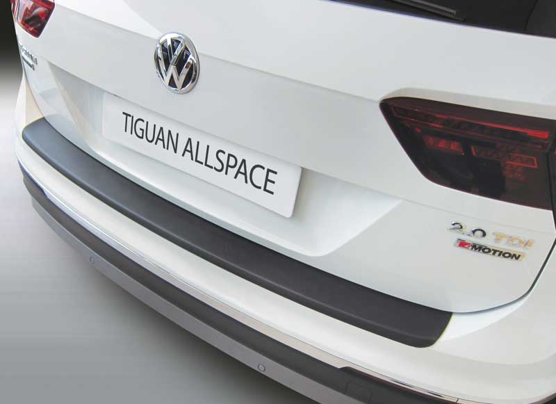 Защитная накладка заднего бампера для  VW TIGUAN ALLSPACE 4X4 1.2018>