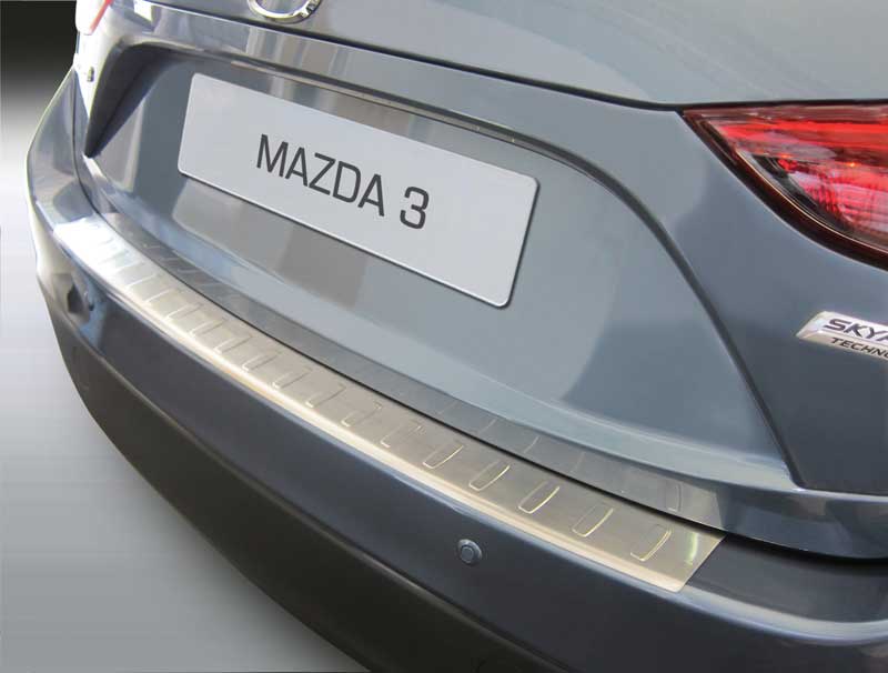 Защитная накладка заднего бампера для  MAZDA 3 (5 Door) (10.2013>2019)