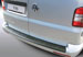 Защитная накладка заднего бампера для  VW T6 CARAVELLE/COMBI/MULTIVAN/ TRANSPORTER 6.2015> 2xDR RIBBED