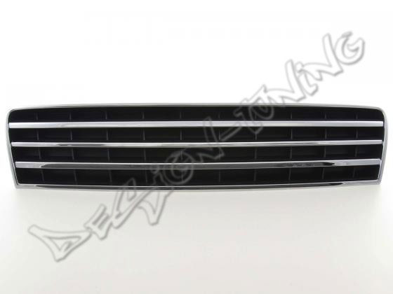 Решетка радиатора Fiat Punto (188). 
Год выпуска: 2003-2007.
Материал: ABS - пластик.
Цвет: черная/хром.

