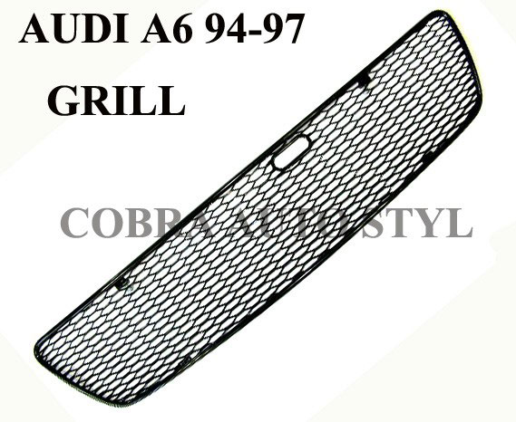 Решетка радиатора Audi A6 C4 металлическая
Год выпуска:  1994-1997 
Материал: металлическая
Цвет: черная