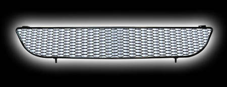 Декоративная решетка радиатора OPEL VECTRA B `94-99  металлическая с сеткой