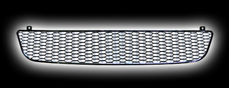 Декоративная решетка радиатора VW Volkswagen POLO 6N `94-99  металлическая с сеткой
