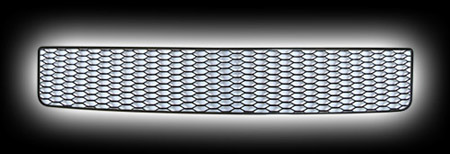 Декоративная решетка радиатора в бампер NISSAN 350Z `03-05 металлическая с сеткой