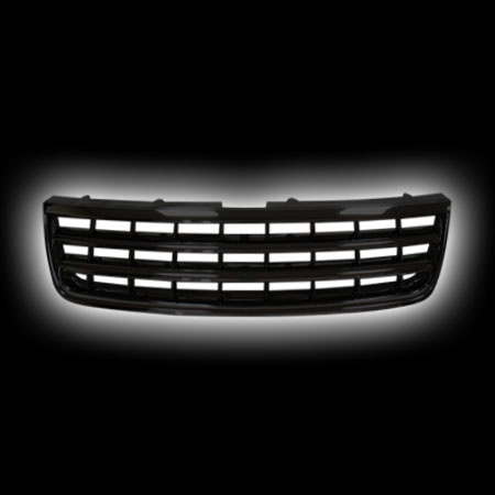 Декоративная решетка радиатора V.W.TOUAREG `02-`06, черный  