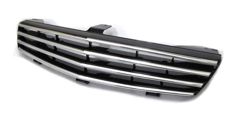 Декоративная решетка радиатора MB W219 CLS `06- черный