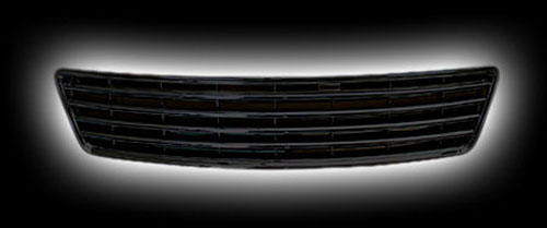 Декоративная решётка радиатора Audi A6 `97-01, черный