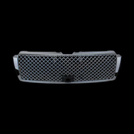 Декоративная решетка радиатора для TOYOTA PRADO FJ150 `09-, хром, c отверстием под камеру ( Bentley Style