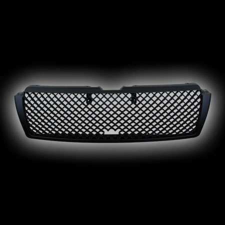 Декоративная решетка радиатора для TOYOTA PRADO FJ150 `09-, черная, c отверстием под камеру ( Bentley Style)