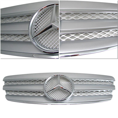 Декоративная решетка радиатора Mercedes W211 E-CLASS '03-06 