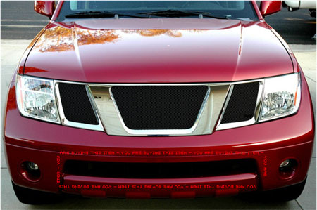 Декоративная решетка Nissan Pathfinder '05-09 черная
