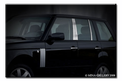 Хромированные накладки на окна Range Rover