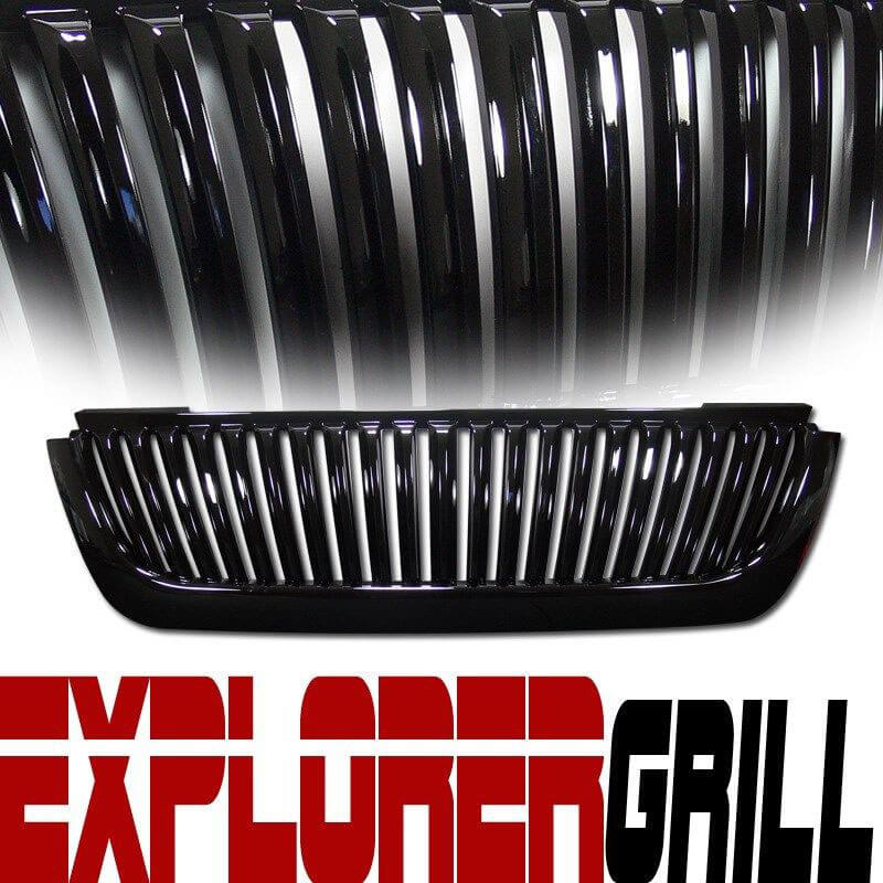 Декоративная решетка радиатора Ford Explorer '02-05 черная