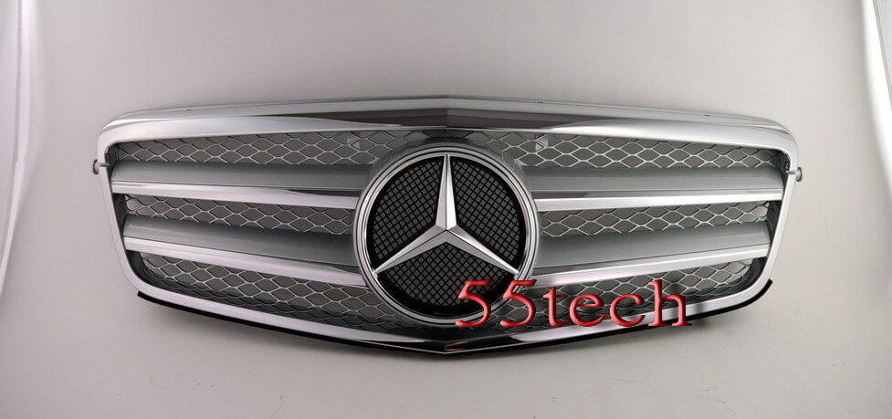 Декоративная решетка радиатора Mercedes E-Class W212 '09-13 хром