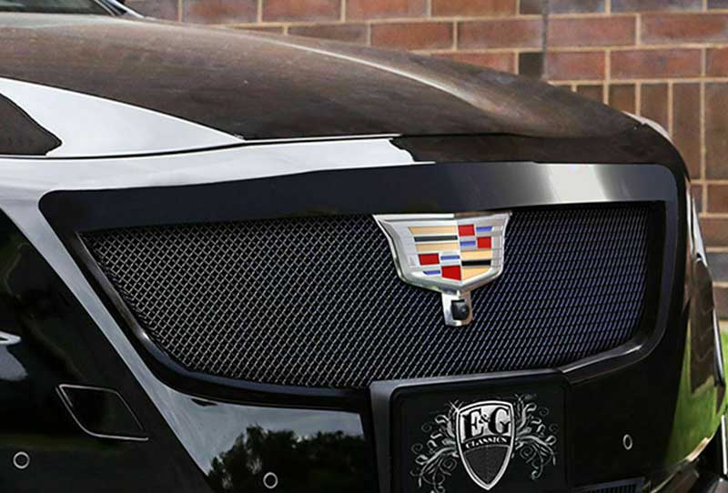Декоративная решетка радиатора E&G Cadillac СT6 2016-, нержавеющая сталь