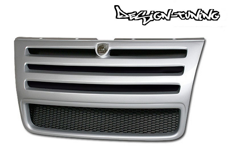 Декоративная решетка радиатора немецкой фирмы Hofele  VW Touareg 2007- .
Варианты цветов: серебряный или черный
Материал: ABS пластик