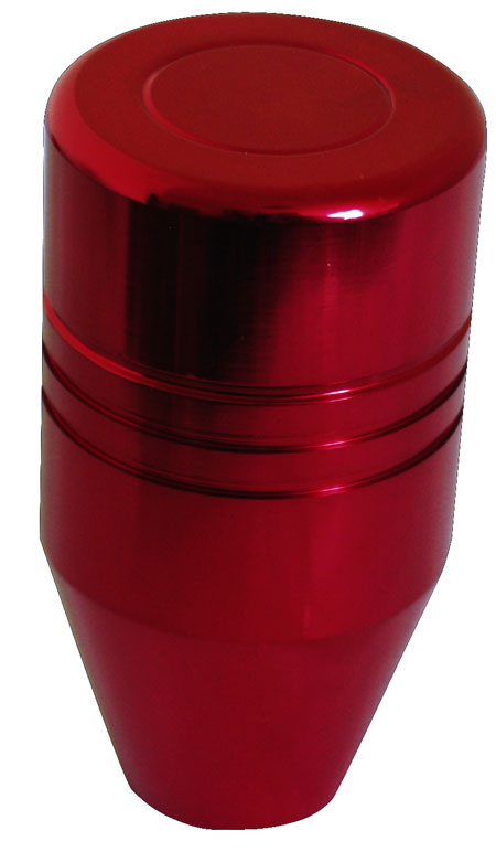 Ручка КПП PROSPORT, (Цилиндр) алюм, красн YT-8621-R