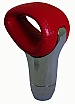 Ручка КПП PROSPORT, Type-0 карб. кожа, красн YT-8701-5R