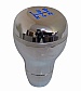 Ручка КПП PROSPORT, LED син , (battery) хром T1 (схема переключ.) YT-8730-BL