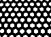 Сетка алюминиевая (120x40см), черная с шестиугольной перфорацией AG-05-1 BLACK NEW