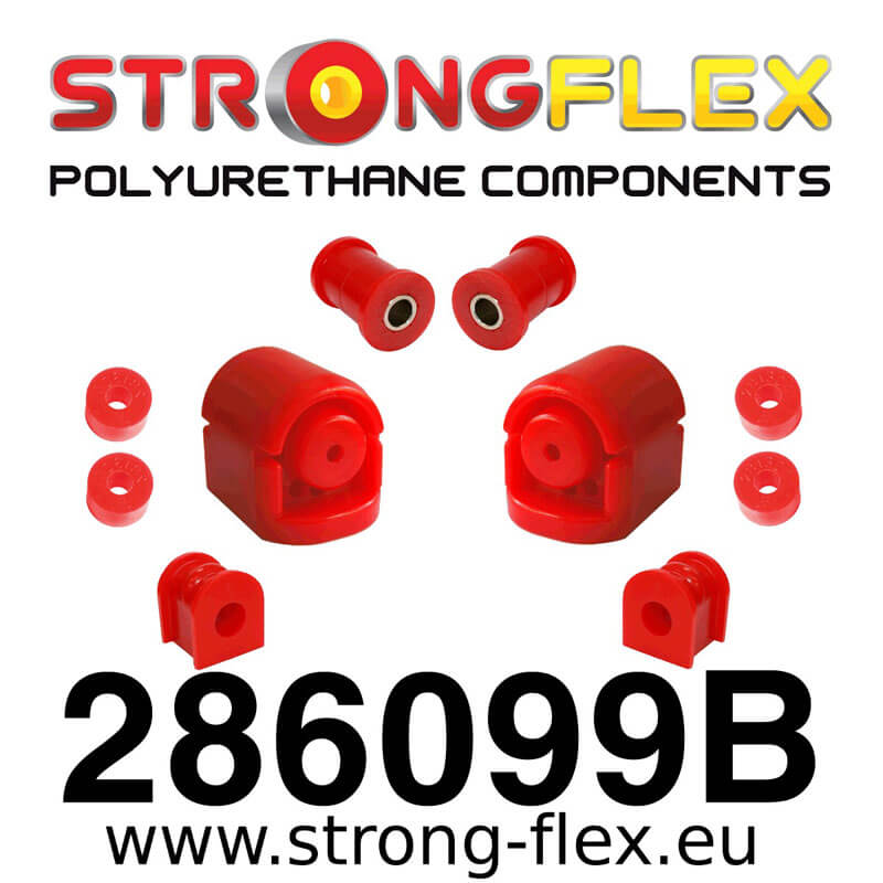 286099B: Set of front suspension polyurethane