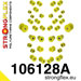 106128A: Полный комплект сайлентблоков подвески SPORT