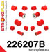 226207B: Комплект сайлентблоков подвески
