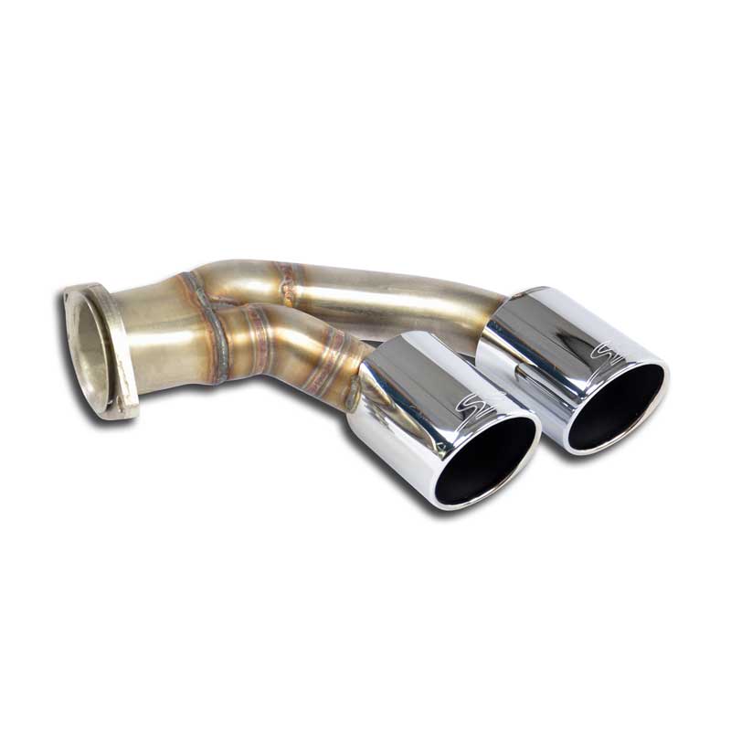 Supersprint Endpipes kit Right OO90 for PORSCHE 911 991.1 Turbo