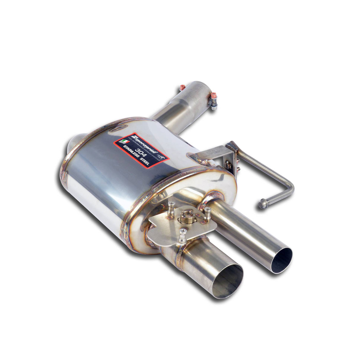 Supersprint Rear exhaust Left with valve for PORSCHE MACAN Turbo 2.9L V6 GPF