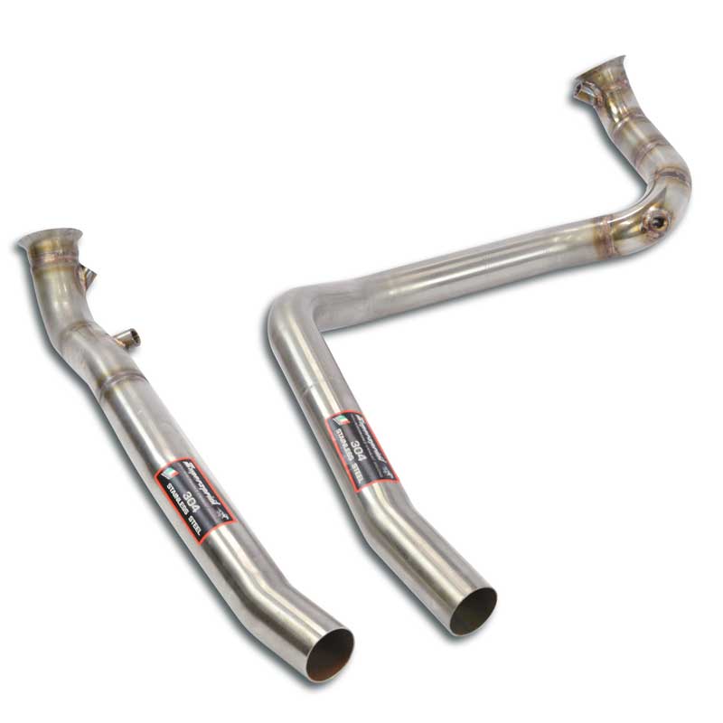 Supersprint Front pipes kit Right - Left (Replaces catalytic converter) for LAND ROVER DISCOVERY 3 4.4 V8