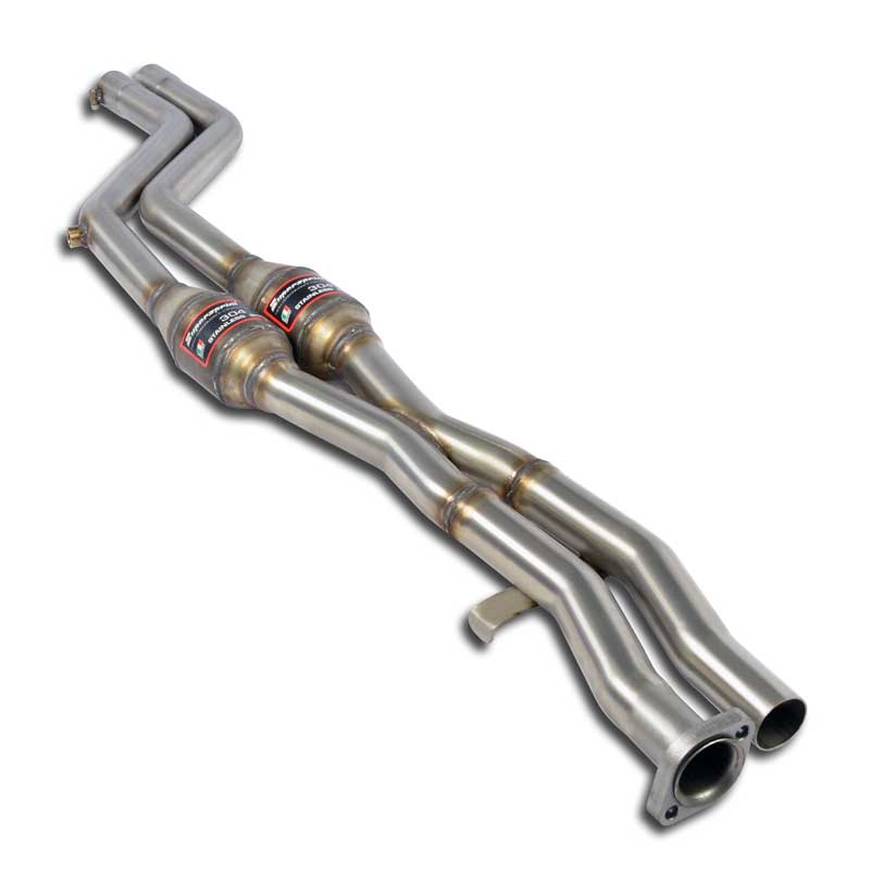 Supersprint Front exhaust with Metallic catalytic converter right + left BMW E36 328I