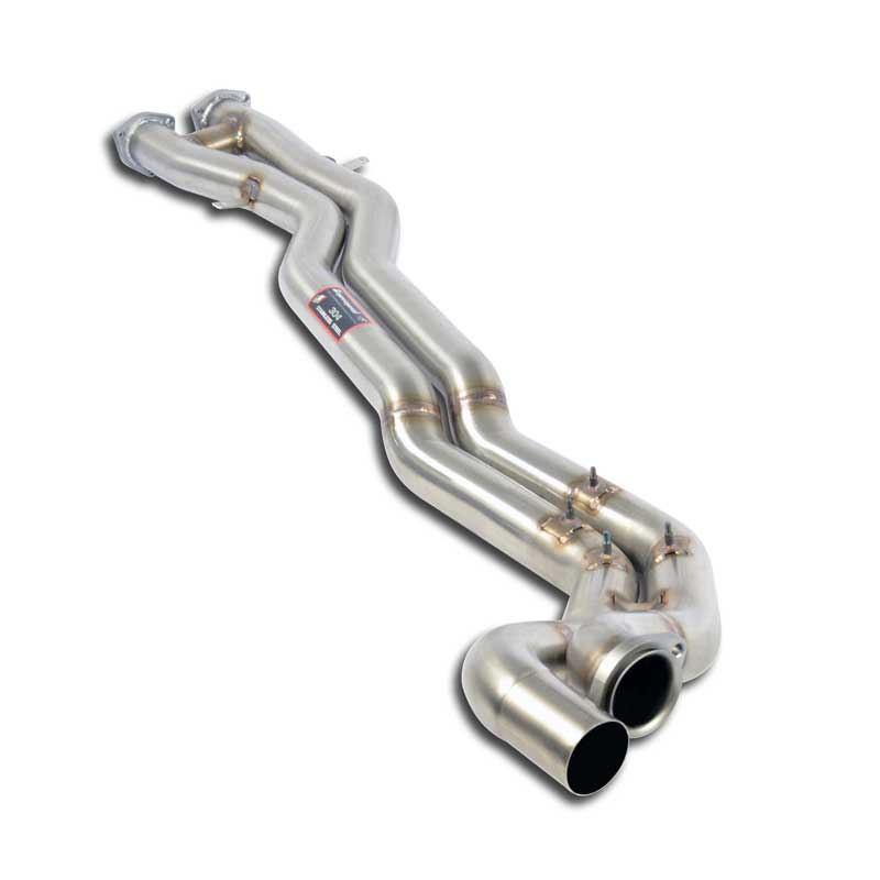 SUPERSPRINT Centre exhaust Twin Pipe - non resonated BMW E46 M3 3.2i Coup?/Cabrio 01 -