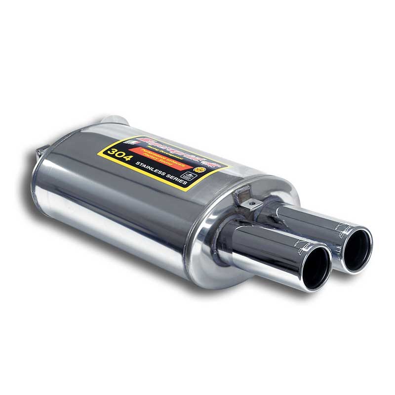 Supersprint Rear exhaust OO76 (For M - Technik kit) BMW E39 Touring 540i V8 96 -02 (Dual -Pipe)