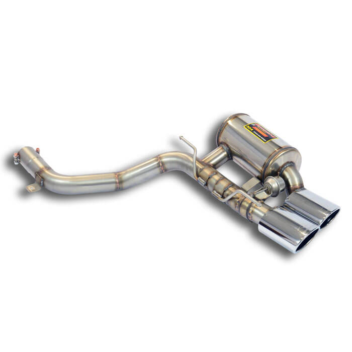 Supersprint Rear exhaust Right with valve MASERATI GHIBLI