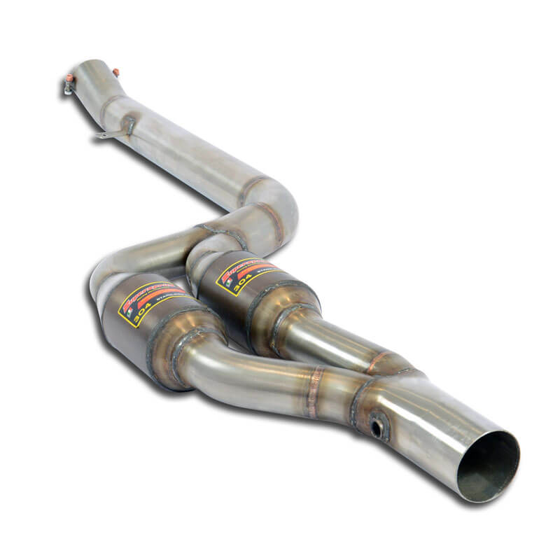 Supersprint Front pipe with Metallic catalytic converter Right + Left BMW F25 X3 35i