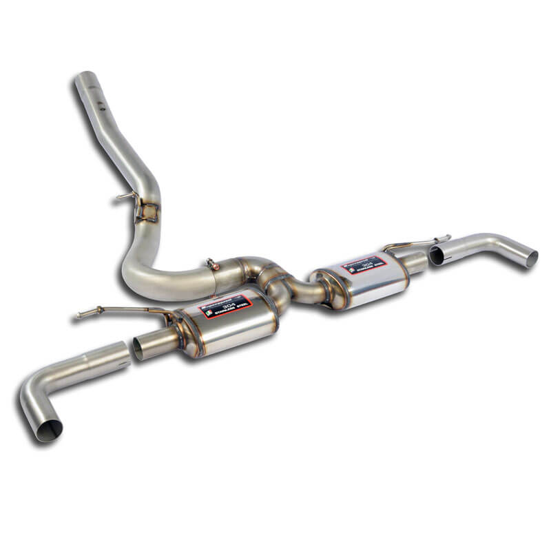 Supersprint Rear exhaust Right - Left 