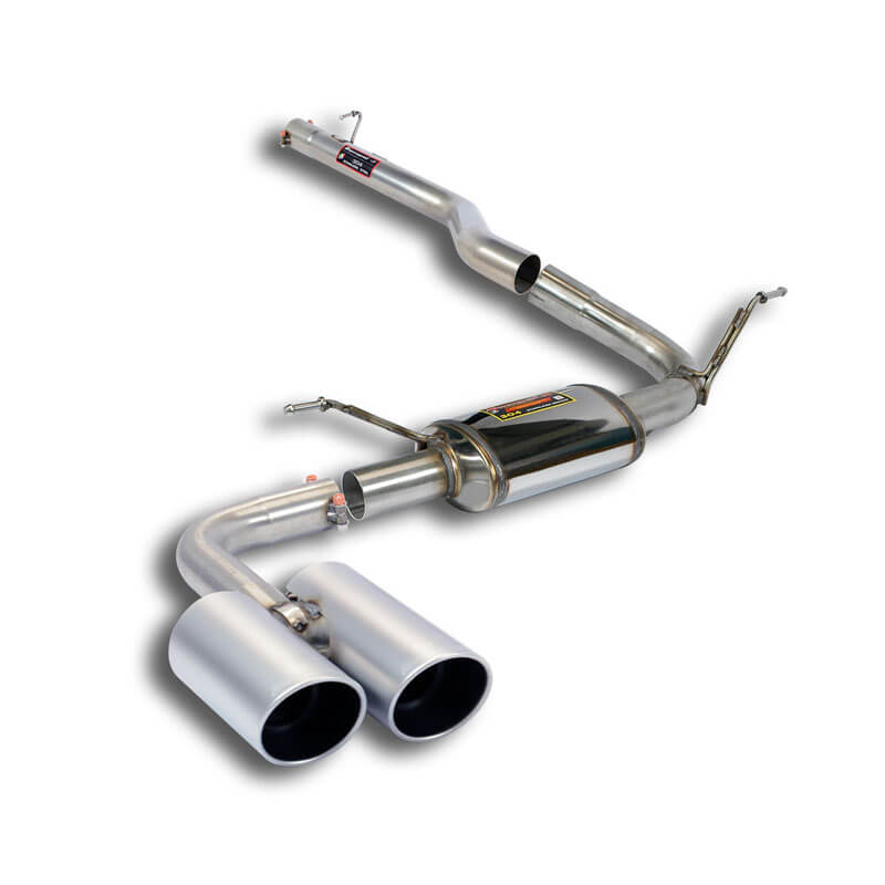 Supersprint Rear exhaust OO90 Perl.BMW F26 X4 20d