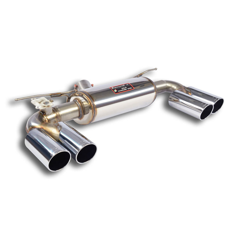 Supersprint Rear exhaust OO80 Right + OO80 Left with valve BMW F30 / F31 (Sedan-Touring) 335iX (306 Hp) 2011 -2015