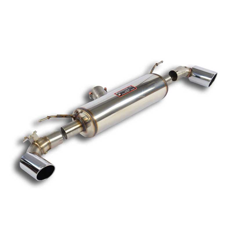 Supersprint Rear exhaust Right O100 - Left O100 with valve BMW F22 228i
