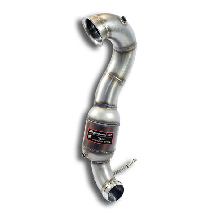 Supersprint Turbo downpipe + Metallic catalytic converter MERCEDES A45 AMG 2.0T