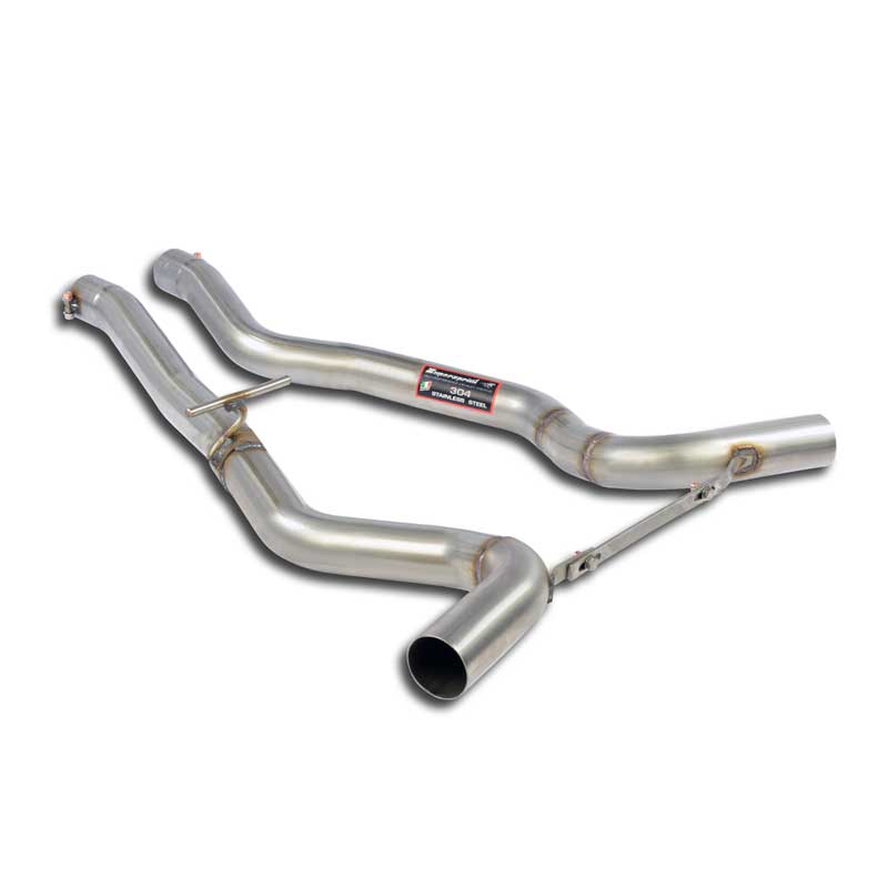 Supersprint Centre pipe Right - Left for MERCEDES W205 C 400 4-Matic