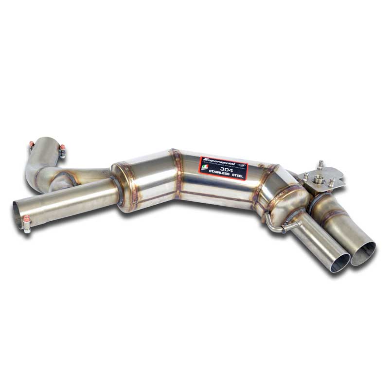 Supersprint Rear exhaust Right with valve for MERCEDES C217 S 63 AMG