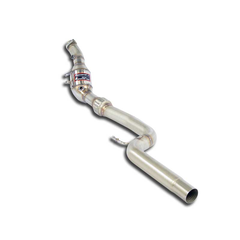 Supersprint Downpipe Right with Metallic catalytic converter for MERCEDES C217 S 63 AMG