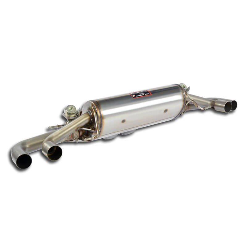 Supersprint Rear exhaust Right + Left with Valves Alfa Romeo GIULIA 2.9T V6
