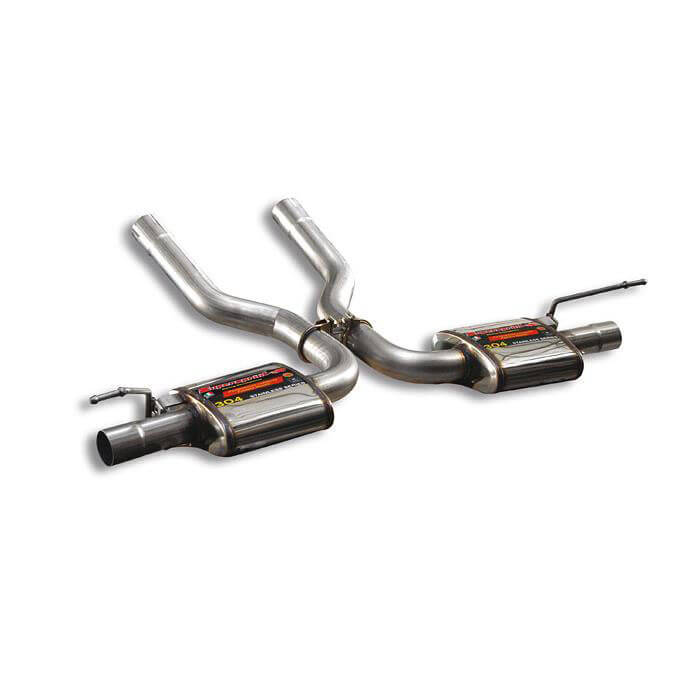 Supersprint Rear exhaust RACING Right - Left AUDI Q7