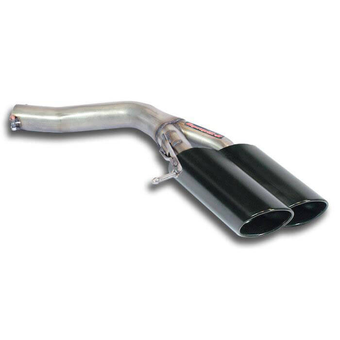 Supersprint Rear pipe Right 2 BLACK AUDI A6/A7