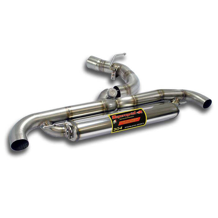 Supersprint Rear exhaust Right + Left with Valves d.80 AUDI TT RS 2.5i