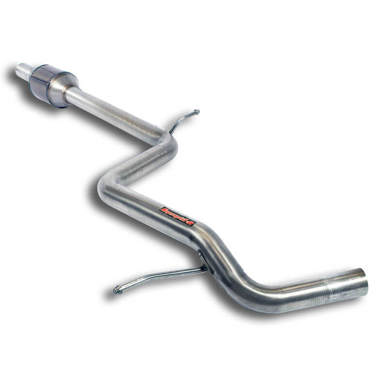 Supersprint Centre pipe with Metallic catalytic converter AUDI A3 8V 2.0 TDI