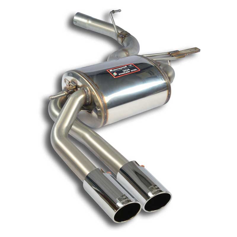 Supersprint Rear exhaust OO80 for SEAT ATECA 4Drive 2.0 TFSi